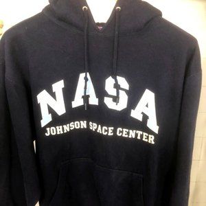 UNISEX RARE NASA JOHNSON SPACE CENTER HOODIE SIZE M